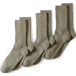 Lands' End Men's Crew Socks 3 Pack -Lands' End Store GUEST 2947f521 005b 43be b78c 1997d9073fba