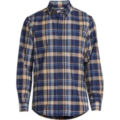Lands' End Men's Traditional Fit Flagship Flannel Shirt -Lands' End Store GUEST 2948b913 da96 408c a7bd bc0fd88495dd