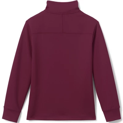 Lands' End Lands' End School Uniform Kids Quarter Zip Pullover 1 Lands' End Lands' End School Uniform Kids Quarter Zip Pullover