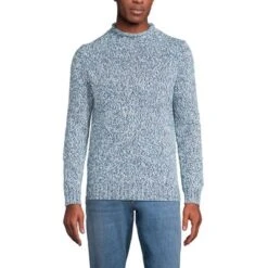 Lands' End Men's Cotton Drifter Rollneck Sweater 11 Lands' End Men's Cotton Drifter Rollneck Sweater -Lands' End Store GUEST 29f03864 1eae 46b9 97e0 5638df8aee60