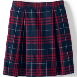 Lands' End Women's Plaid Pleated Skort Top Of Knee -Lands' End Store GUEST 2b3db0ef 60c3 482d 8594 d15b988539e5
