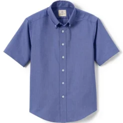 School Uniform Young Men's Short Sleeve Oxford Dress Shirt -Lands' End Store GUEST 2cf48ee5 4271 4701 a562 55af9a6ff46f