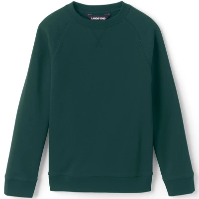 Lands' End School Uniform Kids Crew Sweatshirt 9 Lands' End School Uniform Kids Crew Sweatshirt - Image 9