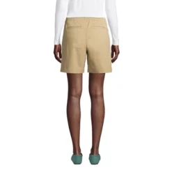 Lands' End Women's Pull On 7" Knockabout Chino Shorts