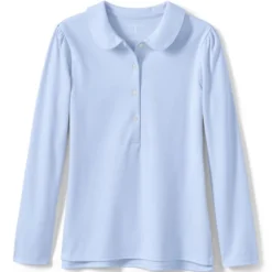 Lands' End Girls Long Sleeve Peter Pan Collar Polo Shirt -Lands' End Store GUEST 2ef61547 e5be 4b46 adbd 6f05d8d50245