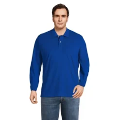 Lands' End Men's Comfort First Long Sleeve Solid Mesh Polo -Lands' End Store GUEST 2f13cd80 4d86 4a82 8bc5 f2957fc5b9d6
