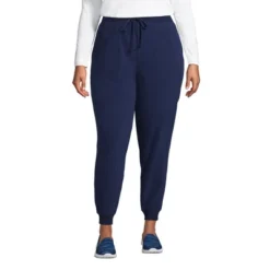 Lands' End Women's Tie Waist T100 Fleece Jogger Pants -Lands' End Store GUEST 305c964a 09f9 478a 848b 45037fd9131a