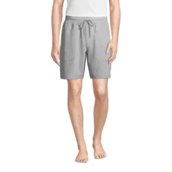 Lands' End Men's Waffle Pajama Shorts 7 Lands' End Men's Waffle Pajama Shorts -Lands' End Store GUEST 30ec9ca0 9309 48f2 98fb 4029d522eae8