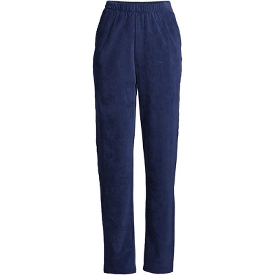 Lands' End Women's Tall Sport Knit Corduroy Elastic Waist Pants High Rise 5 Lands' End Women's Tall Sport Knit Corduroy Elastic Waist Pants High Rise - Image 5