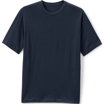 Lands' End School Uniform Men's Short Sleeve Essential T-shirt 5 Lands' End School Uniform Men's Short Sleeve Essential T-shirt - Image 5
