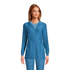Lands' End Women's Soft Performance Full Zip Hoodie -Lands' End Store GUEST 31efb7cd 3bf6 4810 bc8f a2250d4be4eb