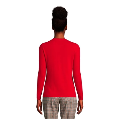 Lands' End Women's Cashmere Cardigan Sweater 1 Lands' End Women's Cashmere Cardigan Sweater