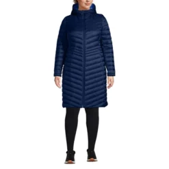 Lands' End Women's Ultralight Packable Long Down Coat -Lands' End Store GUEST 33e3d09d 043c 4b51 8539 af1963721cc6