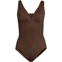 Lands' End Women's SlenderSuit Grecian Tummy Control Chlorine Resistant One Piece Swimsuit 19 Lands' End Women's SlenderSuit Grecian Tummy Control Chlorine Resistant One Piece Swimsuit -Lands' End Store GUEST 34019ffa 3981 4839 8bbc 950ad94ea841