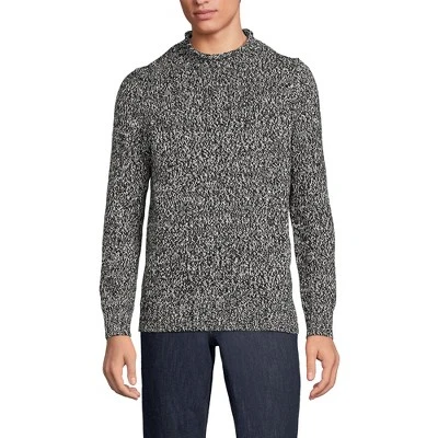 Lands' End Men's Cotton Drifter Rollneck Sweater 3 Lands' End Men's Cotton Drifter Rollneck Sweater - Image 3