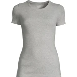 Lands' End Women's Tall All Cotton Short Sleeve Crewneck T-shirt 17 Lands' End Women's Tall All Cotton Short Sleeve Crewneck T-shirt -Lands' End Store GUEST 357fa3e7 c9f1 4fb7 aa1e 2fc661b3227e 1