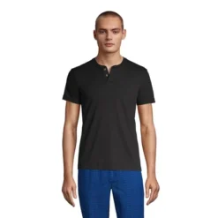 Lands' End Men's Short Sleeve Super-T Henley -Lands' End Store GUEST 36569868 503c 4dac a2dc 6395b4c5118f