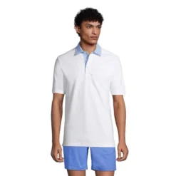 Lands' End Men's Seersucker Collar Comfort First Mesh Polo -Lands' End Store GUEST 37314fab 607b 4c03 90aa 0ab7beff9a56
