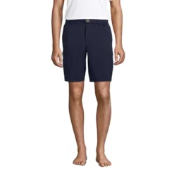 Lands' End Men's 9" Outrigger Stretch Cargo Swim Trunks With No Liner -Lands' End Store GUEST 378437b2 f51b 4b66 9465 f0de59bc4f14