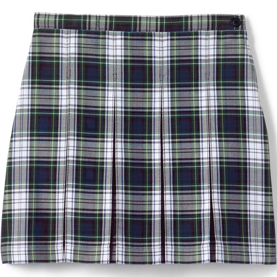 Lands' End School Uniform Girls Plaid Box Pleat Skirt Top Of The Knee 10 Lands' End School Uniform Girls Plaid Box Pleat Skirt Top Of The Knee - Image 10