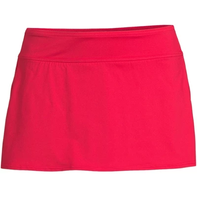 Lands' End Women's Chlorine Resistant Mini Swim Skirt Swim Bottoms 7 Lands' End Women's Chlorine Resistant Mini Swim Skirt Swim Bottoms - Image 7