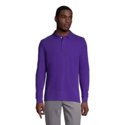 School Uniform Young Men's Long Sleeve Mesh Polo Shirt -Lands' End Store GUEST 39cd0b8a c865 4cf9 b015 f487ea80f226