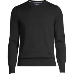Lands' End Men's Fine Gauge Supima Cotton Crewneck Sweater -Lands' End Store GUEST 3b31ed37 bd9d 474d b54c ce4ce569ac04