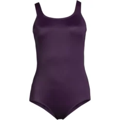Lands' End Women's Chlorine Resistant Scoop Neck Soft Cup Tugless Sporty One Piece Swimsuit 22 Lands' End Women's Chlorine Resistant Scoop Neck Soft Cup Tugless Sporty One Piece Swimsuit -Lands' End Store GUEST 3b6ec52c 45a8 4d2c 894c 8cd22f523dd7