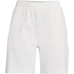 Lands' End Women's Sport Knit High Rise Elastic Waist Pull On Shorts -Lands' End Store GUEST 3b9282ed 4be6 4eaf 8c1e 4b100059c64f