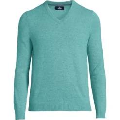 Lands' End Men's Fine Gauge Cashmere V-neck Sweater -Lands' End Store GUEST 3baa9ccb d33a 456c b1d7 4f61028553a7