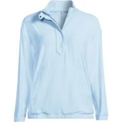 Lands' End Women's Long Sleeve Performance Zip Front Popover -Lands' End Store GUEST 3bfd83c1 6bc4 41da 874b df791ba8eeb8