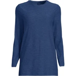 Lands' End Women's Long Sleeve Performance Crew Neck Tunic -Lands' End Store GUEST 3dd6770e a3c2 44ac 97a6 74ffe39b48fa
