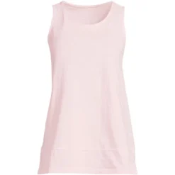 Lands' End Women's Slub Jersey Swing Tunic Tank