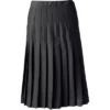 Lands' End Lands' End School Uniform Women's Solid Pleated Skirt Below The Knee