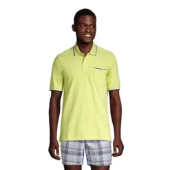 Lands' End Men's Short Sleeve Comfort First Solid Mesh Polo With Pocket -Lands' End Store GUEST 3ef6d9d4 e842 4109 9e93 48dc10f3a95e