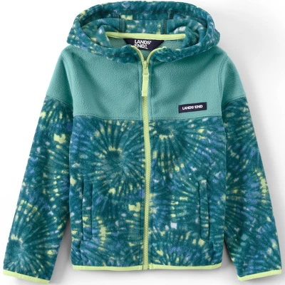 Lands' End Kids Fleece Full Zip Jacket With Hood 5 Lands' End Kids Fleece Full Zip Jacket With Hood - Image 5