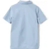 Lands' End Boys Short Sleeve Poly Pique Polo Shirt