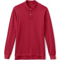 School Uniform Young Men's Long Sleeve Mesh Polo Shirt -Lands' End Store GUEST 41b65ca1 212b 4dc8 8754 558fe9f36df1