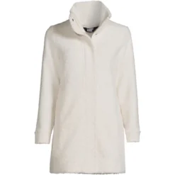 Lands' End Women's Boucle Fleece Coat -Lands' End Store GUEST 42ce66ab aaa3 4b2c 82ca 90b77e869517