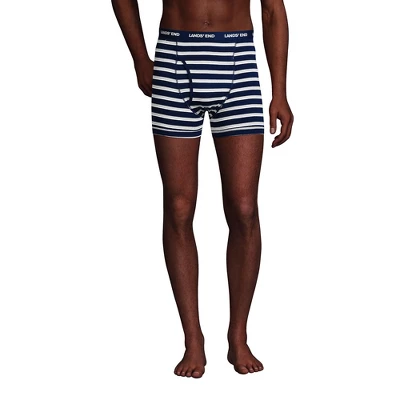 Lands' End Men's Knit Boxer Brief Mixed 3 Pack 1 Lands' End Men's Knit Boxer Brief Mixed 3 Pack