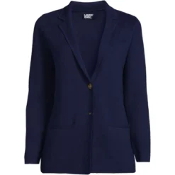 Lands' End Women's Fine Gauge Cotton Button Front Blazer Sweater 19 Lands' End Women's Fine Gauge Cotton Button Front Blazer Sweater -Lands' End Store GUEST 46fd588d cf6b 4d95 a5f9 54ec5ebccc45