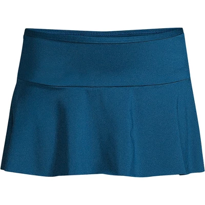 Lands' End Girls Slim Swim Mini Skirt Swim Bottoms 5 Lands' End Girls Slim Swim Mini Skirt Swim Bottoms - Image 5