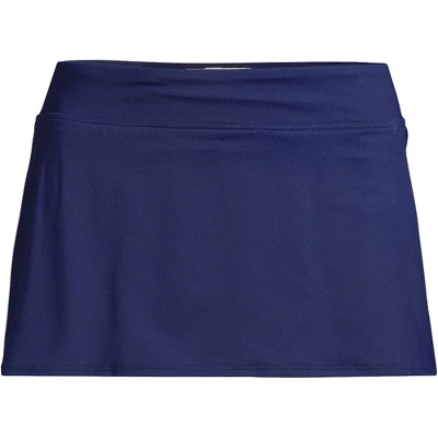 Lands' End Women's Chlorine Resistant Mini Swim Skirt Swim Bottoms 5 Lands' End Women's Chlorine Resistant Mini Swim Skirt Swim Bottoms - Image 5