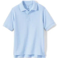 Lands' End School Uniform Kids Short Sleeve Mesh Polo Shirt -Lands' End Store GUEST 473beae5 5a89 44d6 bd18 b5db94079e9c