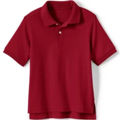 Lands' End School Uniform Kids Short Sleeve Interlock Polo Shirt -Lands' End Store GUEST 47e621d6 ef9d 42dd bbf3 120198576cac