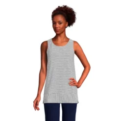 Lands' End Women's Slub Jersey Swing Tunic Tank -Lands' End Store GUEST 4a0e7045 b0b0 4d73 aae4 9cff2b8807d1