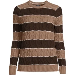 Lands' End Women's Cotton Cable Drifter Crewneck Sweater 14 Lands' End Women's Cotton Cable Drifter Crewneck Sweater -Lands' End Store GUEST 4a5d5bf7 151f 49bc a423 e2f7f9da5e70