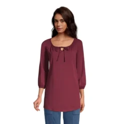 Lands' End Women's 3/4 Sleeve Peasant Tunic 14 Lands' End Women's 3/4 Sleeve Peasant Tunic -Lands' End Store GUEST 4bf2f1ea afbc 41fa af7d 51a7e07daaf5