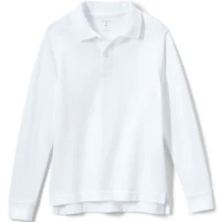 Lands' End School Uniform Kids Long Sleeve Mesh Polo Shirt -Lands' End Store GUEST 4c193d8e 71d0 425b ae75 3fb4d86a8e9f