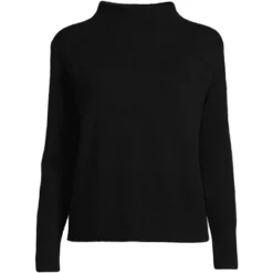 Lands' End Women's Cashmere Funnel Neck Sweater -Lands' End Store GUEST 4d3fa52f f32f 4463 a4d2 d480168fda0c